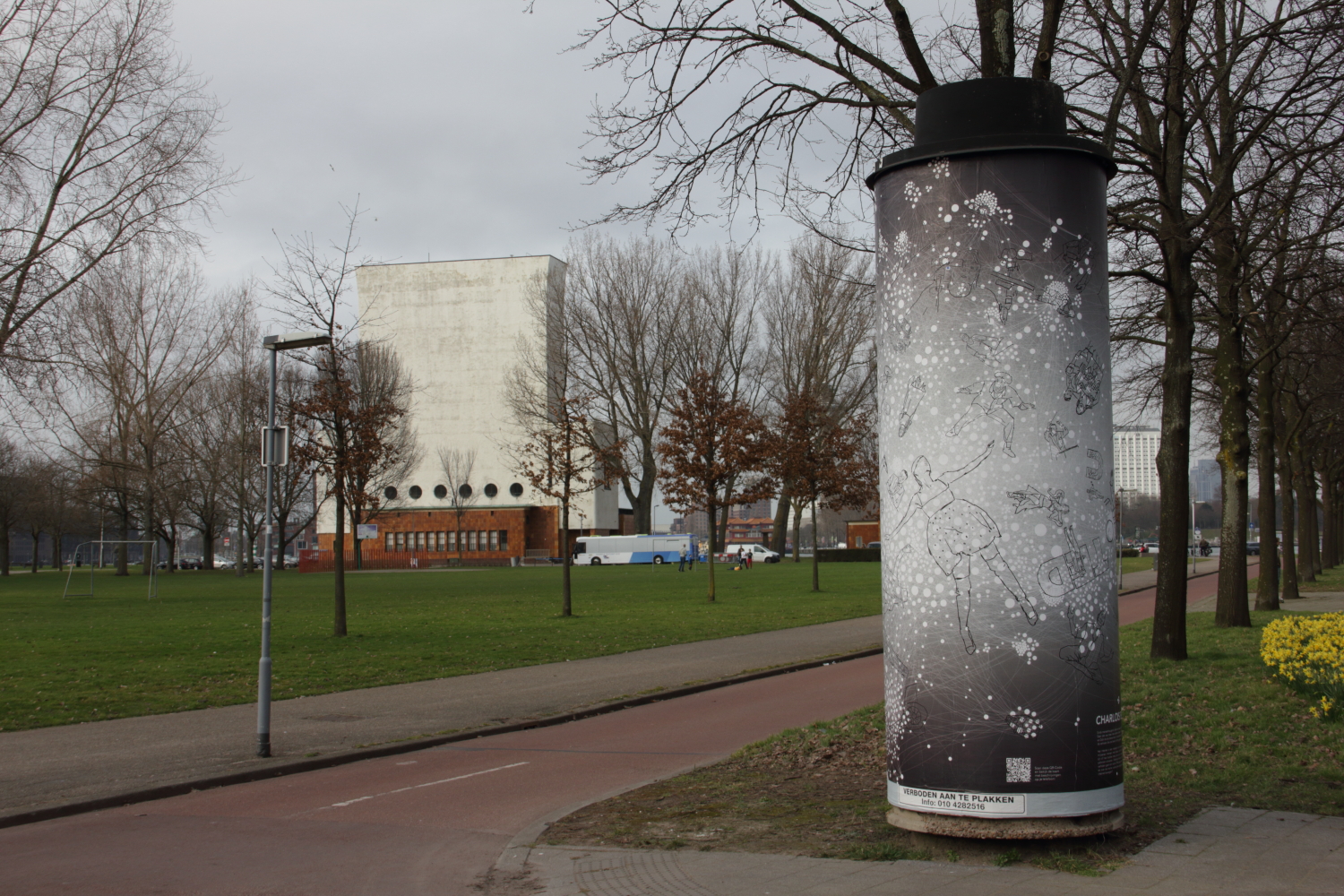 Charlois en de Sterren - Plakzuil